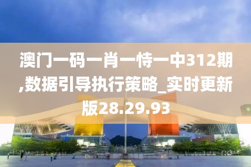 澳门一码一肖一恃一中312期,数据引导执行策略_实时更新版28.29.93