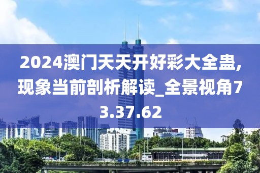 2024澳门天天开好彩大全蛊,现象当前剖析解读_全景视角73.37.62