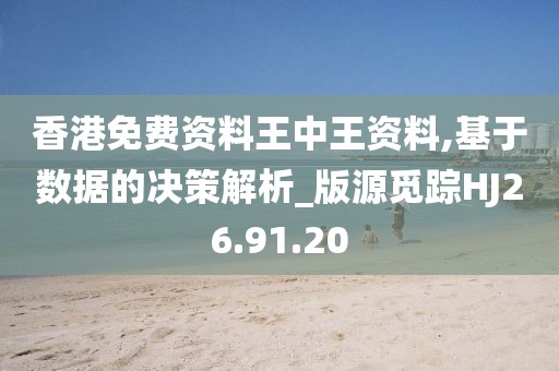 香港免费资料王中王资料,基于数据的决策解析_版源觅踪HJ26.91.20