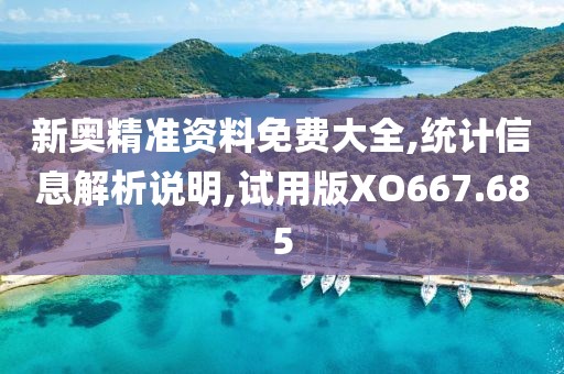新奥精准资料免费大全,统计信息解析说明,试用版XO667.685