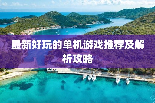 最新好玩的单机游戏推荐及解析攻略
