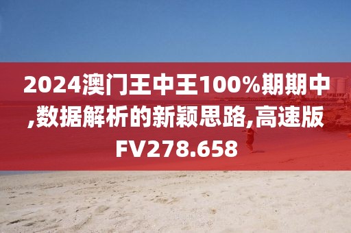 2024澳门王中王100%期期中,数据解析的新颖思路,高速版FV278.658