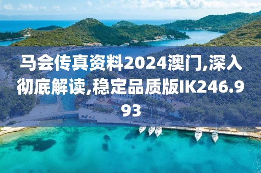 马会传真资料2024澳门,深入彻底解读,稳定品质版IK246.993