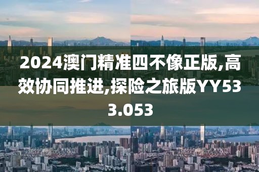 2024澳门精准四不像正版,高效协同推进,探险之旅版YY533.053