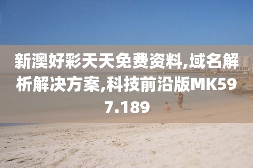 新澳好彩天天免费资料,域名解析解决方案,科技前沿版MK597.189