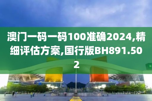澳门一码一码100准确2024,精细评估方案,国行版BH891.502