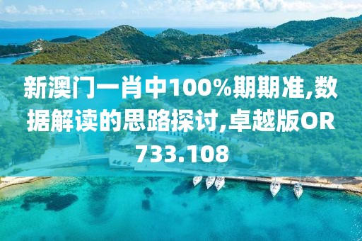 新澳门一肖中100%期期准,数据解读的思路探讨,卓越版OR733.108