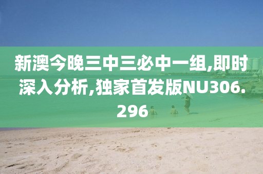 新澳今晚三中三必中一组,即时深入分析,独家首发版NU306.296
