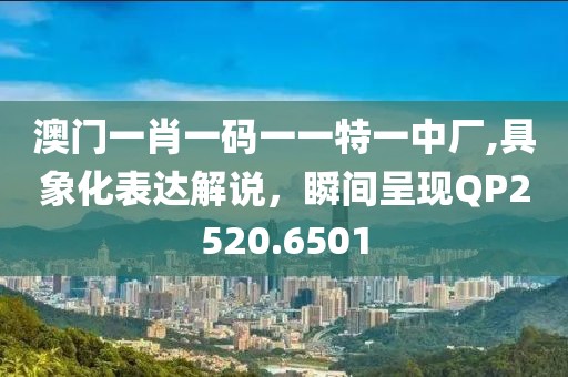 澳门一肖一码一一特一中厂,具象化表达解说，瞬间呈现QP2520.6501