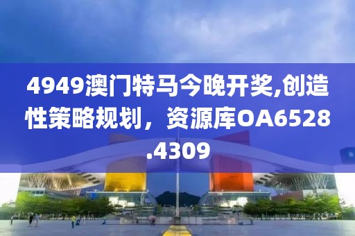 4949澳门特马今晚开奖,创造性策略规划，资源库OA6528.4309