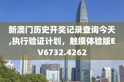 新澳门历史开奖记录查询今天,执行验证计划，触摸体验版EV6732.4262