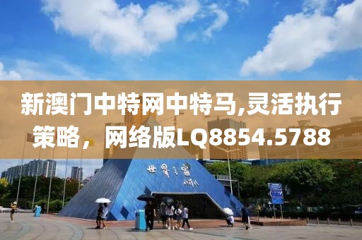 新澳门中特网中特马,灵活执行策略，网络版LQ8854.5788