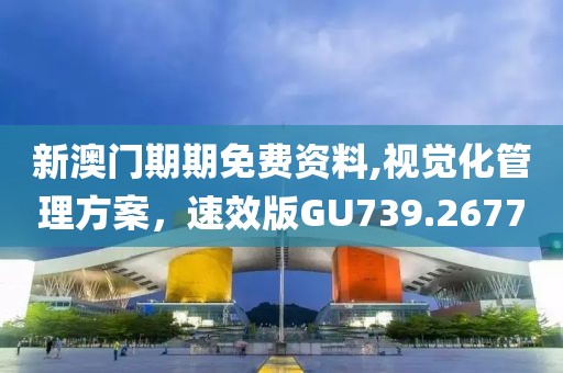 新澳门期期免费资料,视觉化管理方案，速效版GU739.2677