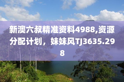 新澳六叔精准资料4988,资源分配计划，妹妹风TJ3635.298