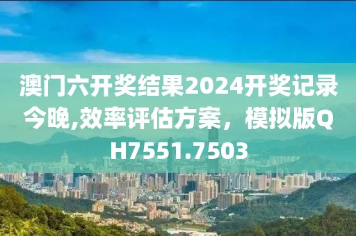 澳门六开奖结果2024开奖记录今晚,效率评估方案，模拟版QH7551.7503