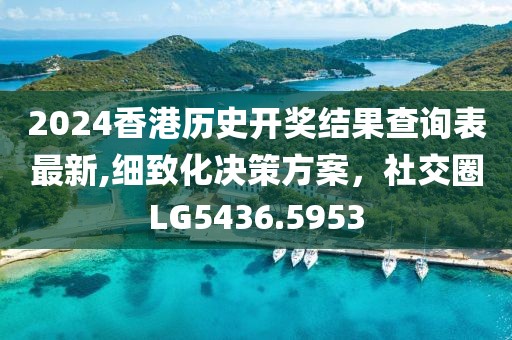 2024香港历史开奖结果查询表最新,细致化决策方案，社交圈LG5436.5953