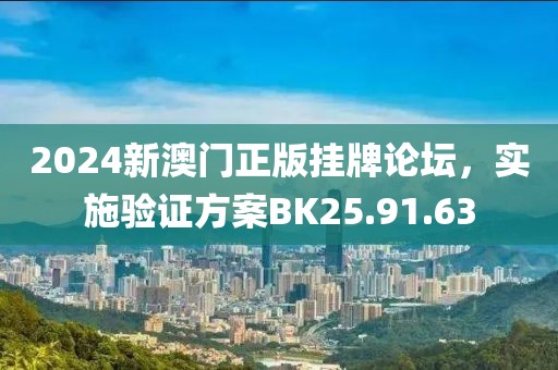 2024新澳门正版挂牌论坛，实施验证方案BK25.91.63
