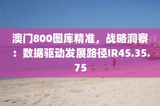 澳门800图库精准，战略洞察：数据驱动发展路径IR45.35.75
