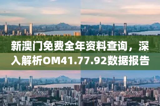 新澳门免费全年资料查询，深入解析OM41.77.92数据报告