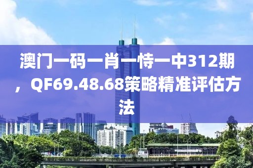 澳门一码一肖一恃一中312期，QF69.48.68策略精准评估方法