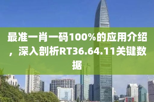 最准一肖一码100%的应用介绍，深入剖析RT36.64.11关键数据
