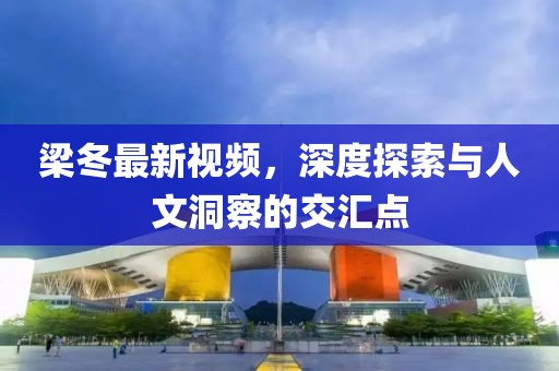 梁冬最新视频，深度探索与人文洞察的交汇点