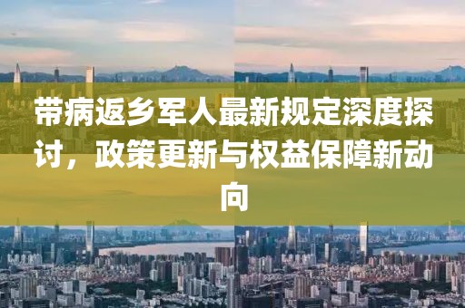 带病返乡军人最新规定深度探讨，政策更新与权益保障新动向