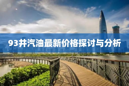 93井汽油最新价格探讨与分析