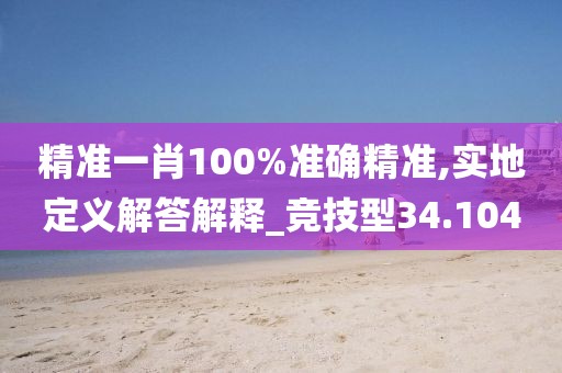 精准一肖100%准确精准,实地定义解答解释_竞技型34.104