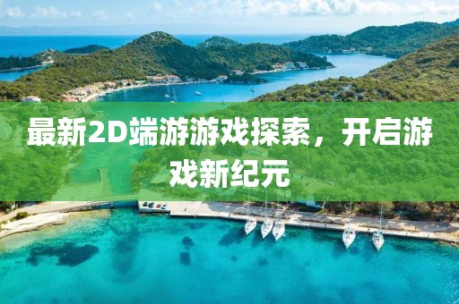 最新2D端游游戏探索，开启游戏新纪元