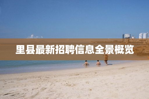 里县最新招聘信息全景概览