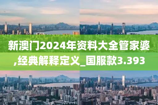 新澳门2024年资料大全管家婆,经典解释定义_国服款3.393