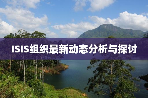 ISIS组织最新动态分析与探讨