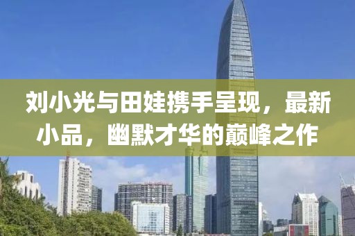 刘小光与田娃携手呈现，最新小品，幽默才华的巅峰之作