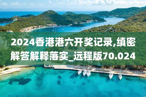 2024香港港六开奖记录,缜密解答解释落实_远程版70.024