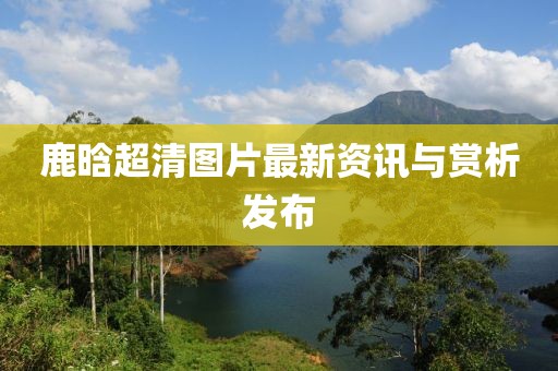 鹿晗超清图片最新资讯与赏析发布