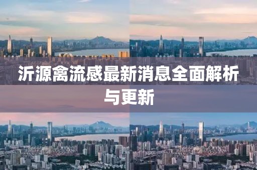 沂源禽流感最新消息全面解析与更新