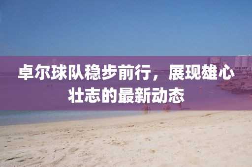 卓尔球队稳步前行，展现雄心壮志的最新动态