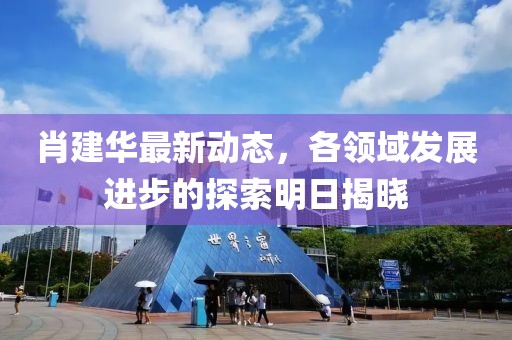 肖建华最新动态，各领域发展进步的探索明日揭晓