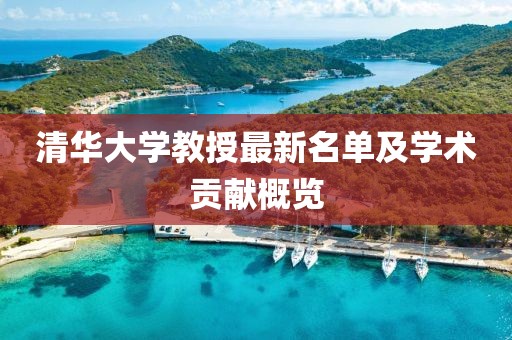 清华大学教授最新名单及学术贡献概览