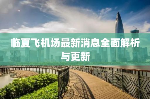 临夏飞机场最新消息全面解析与更新