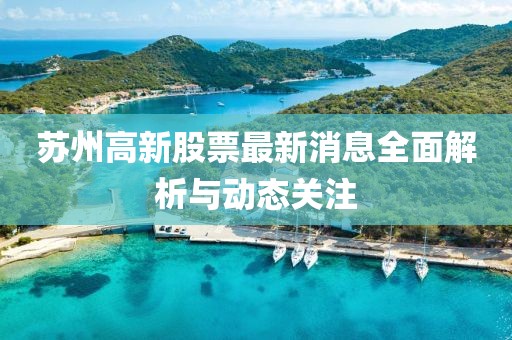 苏州高新股票最新消息全面解析与动态关注