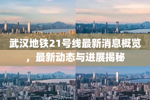 武汉地铁21号线最新消息概览，最新动态与进展揭秘
