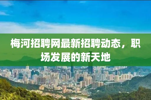 梅河招聘网最新招聘动态，职场发展的新天地