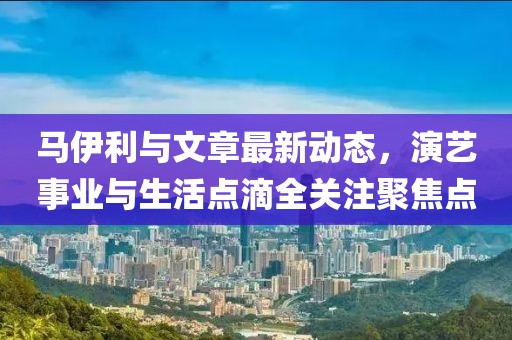马伊利与文章最新动态，演艺事业与生活点滴全关注聚焦点