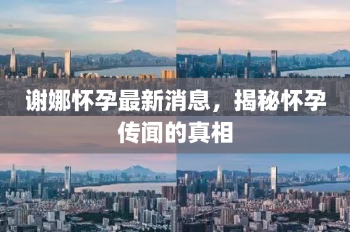 谢娜怀孕最新消息，揭秘怀孕传闻的真相