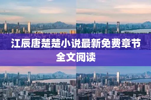 江辰唐楚楚小说最新免费章节全文阅读