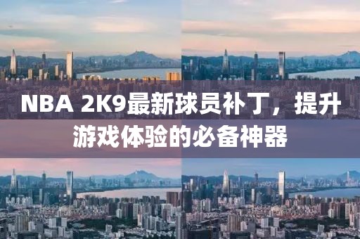 NBA 2K9最新球员补丁，提升游戏体验的必备神器