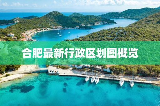 合肥最新行政区划图概览