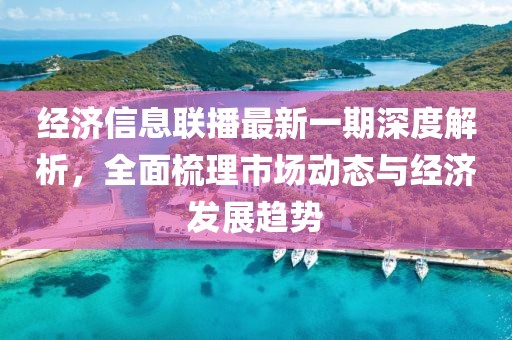 经济信息联播最新一期深度解析，全面梳理市场动态与经济发展趋势